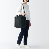 無印良品 保冷バッグ L 黒 約32×30×21cm 良品計画