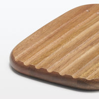 無印良品 アカシア 両面使えるカッティングボード 持ち手付き 小 約幅15×奥行29.5×厚さ1.5cm 1セット（1個×3）