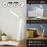 オーム電機 デスクライト充電式LD24BG 06-3683 1個