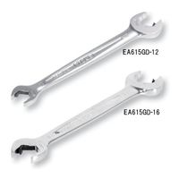 エスコ 8x10mm 両口クイックスパナ EA615GD-11 1本（直送品）