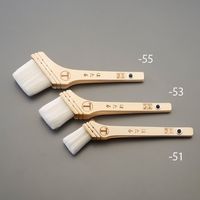 エスコ 55mm 水性塗料用刷毛(PBT/筋違) EA109LC-53 1本（直送品）