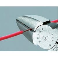 エスコ 150mm 電工ニッパー(ばね付) EA536GG-150 1丁（直送品）