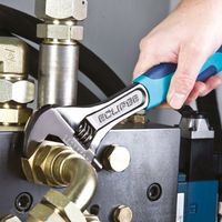 エスコ 250mm/36mm モンキーレンチ(ソフトグリップ付) EA530EB-10 1丁（直送品）