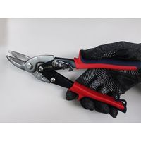 エスコ 250mm はさみ・鉄板用(直・左曲用) EA544AE-4 1丁（直送品）