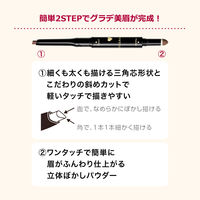 インテグレート ぴたジェルアイブロウ BR671 資生堂