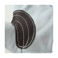 小野商事 牛床革手袋 外縫い 黒アテ Lサイズ AG4601-L 1双 65-0307-64（直送品）