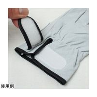 小野商事 豚床革手袋 マジックテープ アテ付 3双組 Lサイズ AG547-3P-L 1組(3双) 65-0306-93（直送品）