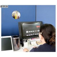 カーボーイ どこでもミラー 小 直径約210mm DM-03 1個 64-9105-70（直送品）