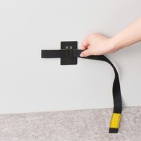 【消火器 転倒防止】 キングジム 地震対策消火器ベルト SH610 1個