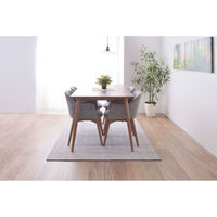 東谷 ROOM ESSENCE カラメリ チェア グレー KRM-010GYB 1脚（直送品）