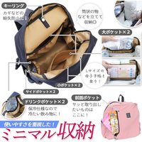 【kerata/ケラッタ】 マザーズリュック ブラック