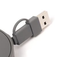 3WAYケーブル ブラック LAKOLE/ラコレ