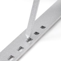 折り畳みアルミPCスタンド シルバー LAKOLE/ラコレ