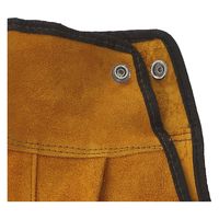 セーフラン安全用品 溶接用牛革腕カバー J2355 1対（直送品）