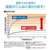 アイメディア エアコン室外機遮熱パネル貼付式 2台分 1009000 1個（直送品）