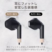 イヤホン 有線 マイク付き 4極 L型プラグ セミオープン型 ILMF ブラック EHP-F13IMBK-IL エレコム 1個