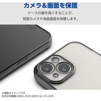 Xperia 10 VI SO-52E ケース ソフト 衝撃吸収 メタリックブルー PM-X241UCTMKBU エレコム 1個