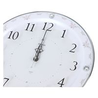 ノア精密 MAG 電波 掛時計 アデル 幅320×奥行47×高さ320mm ホワイト W-777 WH-Z 1個（直送品）