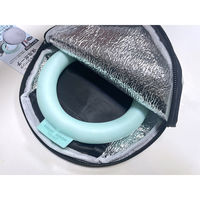 トレードワン 冷感ネックリング 保冷ポーチ ブルー 1個