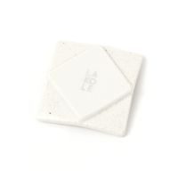 スクエア箸置き ホワイト 1セット（2個） LAKOLE/ラコレ