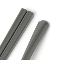 モノクロ箸&スプーンセット ブラック LAKOLE/ラコレ