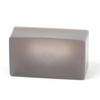 バンブー蓋ティッシュケース グレー（ソフトパックティッシュ対応） LAKOLE/ラコレ