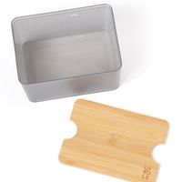 バンブー蓋マルチケース グレー LAKOLE/ラコレ