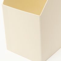 【LAKOLE/ラコレ】 デスクストレージ（縦タイプ） アイボリー