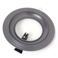 スタンドフライパンカバー（24～28cm）チャコール LAKOLE/ラコレ