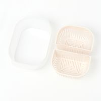 フレッシュコンテナ（L） グレー LAKOLE/ラコレ