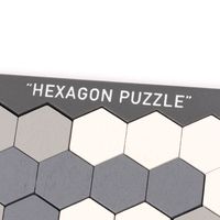 ウッドハニカムパズル グレー LAKOLE/ラコレ