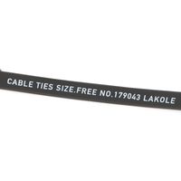ケーブルバンド3点セット（L） チャコール LAKOLE/ラコレ