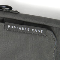 【LAKOLE/ラコレ】 ポータブルケース（ミニ） チャコール