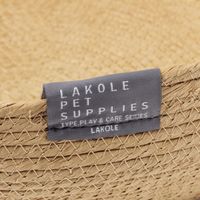 バスケットペットベッド（L） ナチュラル LAKOLE/ラコレ