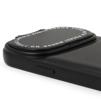 ミラーカバー付きiPhoneケース （iPhone13/14） ブラック LAKOLE/ラコレ