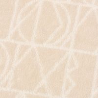 【LAKOLE/ラコレ】 今治産ハンドタオル（パターン） アイボリー 1セット（1枚×2）