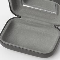 ハード小物ケース（ミニ） チャコール LAKOLE/ラコレ