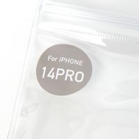 ウェーブデザインiPhoneケースiPhone14Pro グレー LAKOLE/ラコレ
