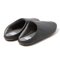 フェイクレザースリッパ ブラック 1セット（2足） LAKOLE/ラコレ