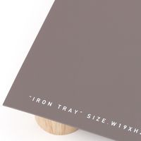 アイアンディスプレイスタンド チャコール LAKOLE/ラコレ