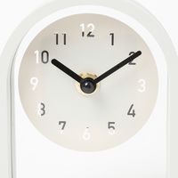 【LAKOLE/ラコレ】 フレーム置き時計 グレー