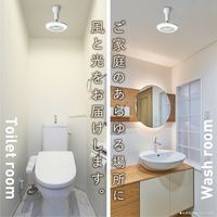 ドウシシャ サーキュライト 引掛ソケットモデル 昼白色 KSLH62N（WH） 1台