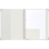 マルマン B5 バインダー ユアンス ホワイト F119-06 1冊