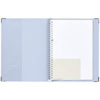 マルマン B5 バインダー ユアンス ブルーグレー F119-41 1冊