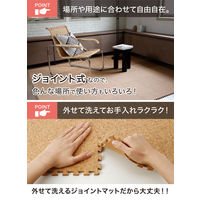 シービージャパン やわらかコルクマット 30×30×厚み0.8cm 1セット（8枚入）