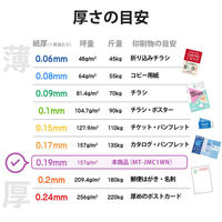 エレコム マルチカード 名刺 普通紙 標準口 白 名刺サイズ 両面印刷用 1袋（120シート入）（わけあり品）