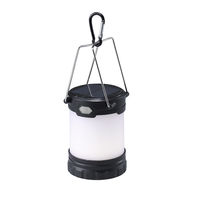 ランタン USB充電もできるソーラーランタン 調色可 電池でも点灯 防災 ヤザワコーポレーション LA9S02BK 1個