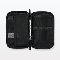 無印良品 ポケットが選べるコレクションケース A5スリム 約幅265×高さ155×マチ25mm 黒 良品計画