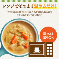 カゴメ プラントベース ごろっと根菜のスープカレー 1人前・250g 1セット（1個×2）レンジ対応 レトルト
