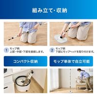 アイリスオーヤマ キレイな水でWASHモップ KMT-CW 1個